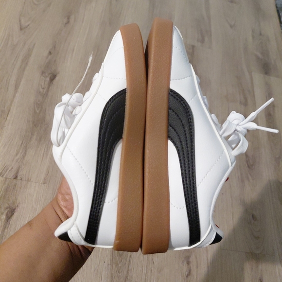 Puma Vikky V3 Black/White Toddler Boys Sneaker w/Rubber Sole Size 13 - Picture 4 of 9